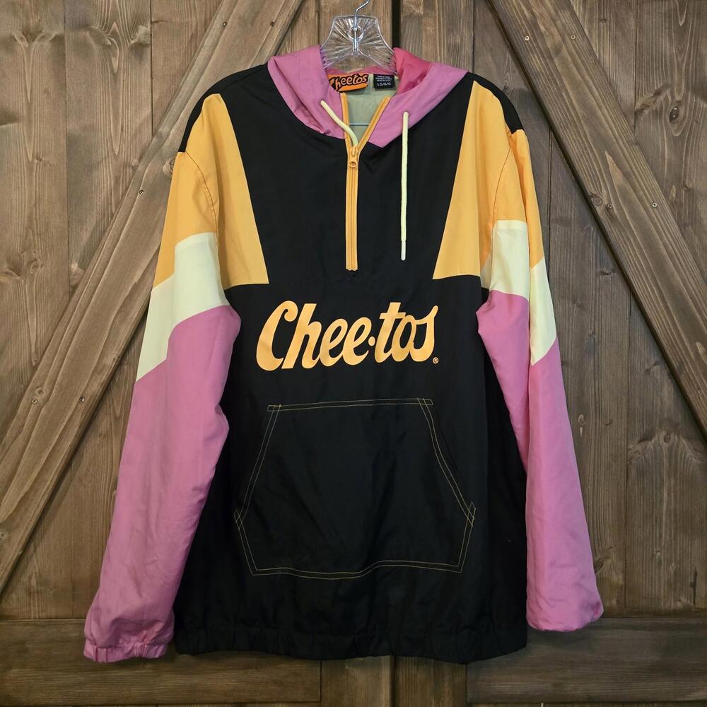 Vintage Cheetos Size Large Windbreaker Chester The Cheetah Multicolor
